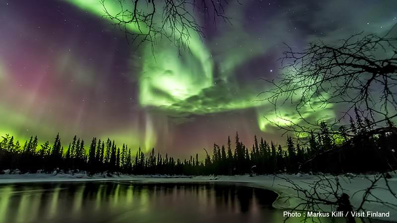 オーロラ特集:メイン風景