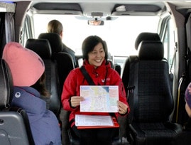 ロヴァニエミ空港到着時