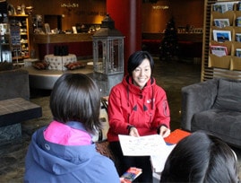 ロヴァニエミ空港到着時