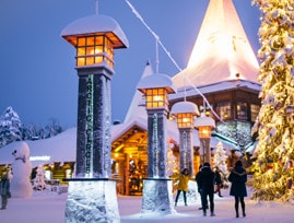 サンタクロース村観光時