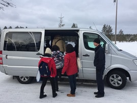 サンタクロース村観光時